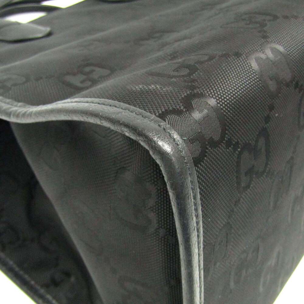 GUCCI Black Leather Shoulder Bag - Picture 4 of 13